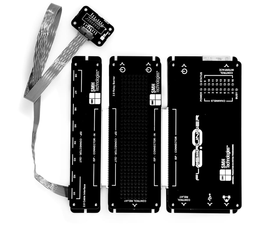 FlashRunner 2.0 med Relay Barrier